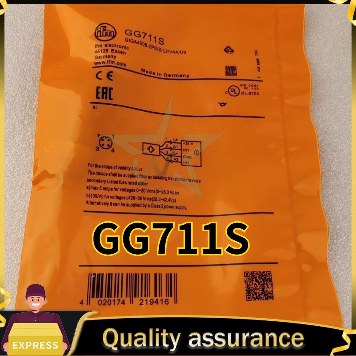 GG711S NEW IFM Proximity Switch Sensor #DW Original Quality Goods Fast Ship