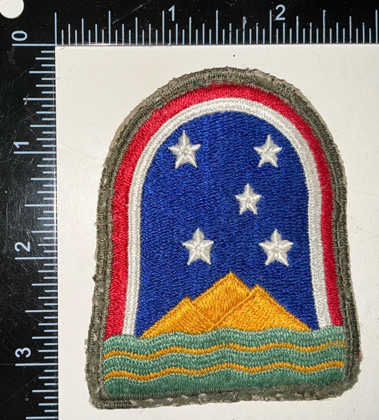 WWII US Army South Atlantic Forces Command USED Patch