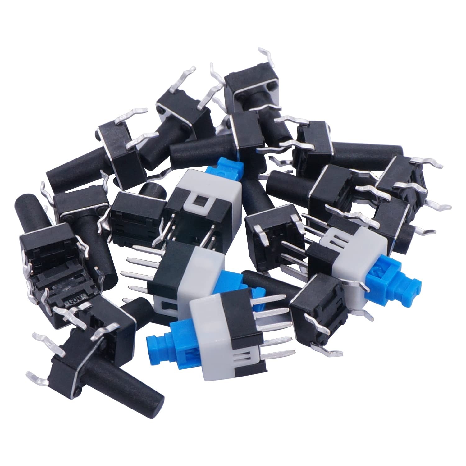 TWTADE 202PCS Micro Momentary Tactile Push Button Switch Assortment Kit 10...