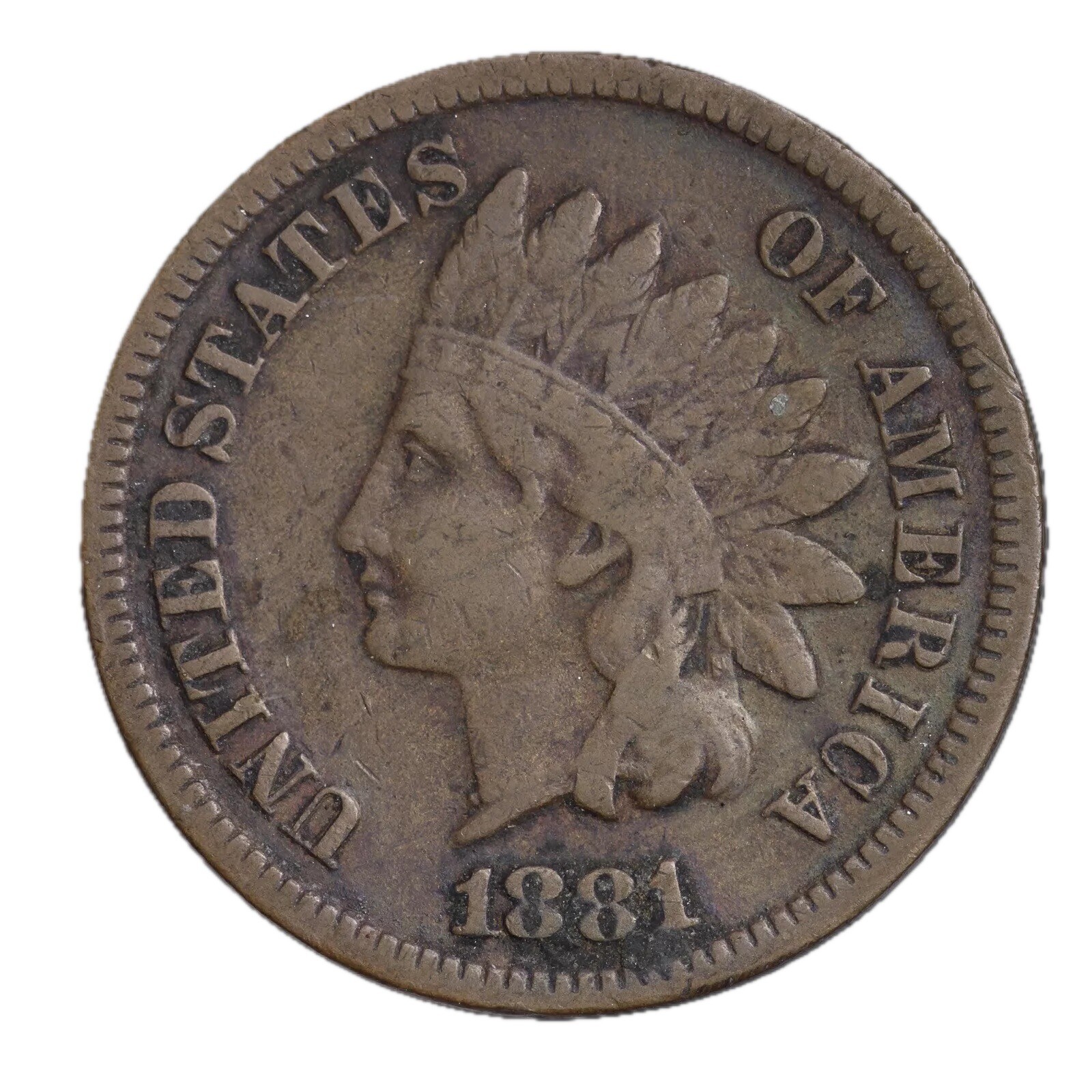 1881 Indian Head Cent Penny “Best Value On EBay” FAST FREE SHIPPING