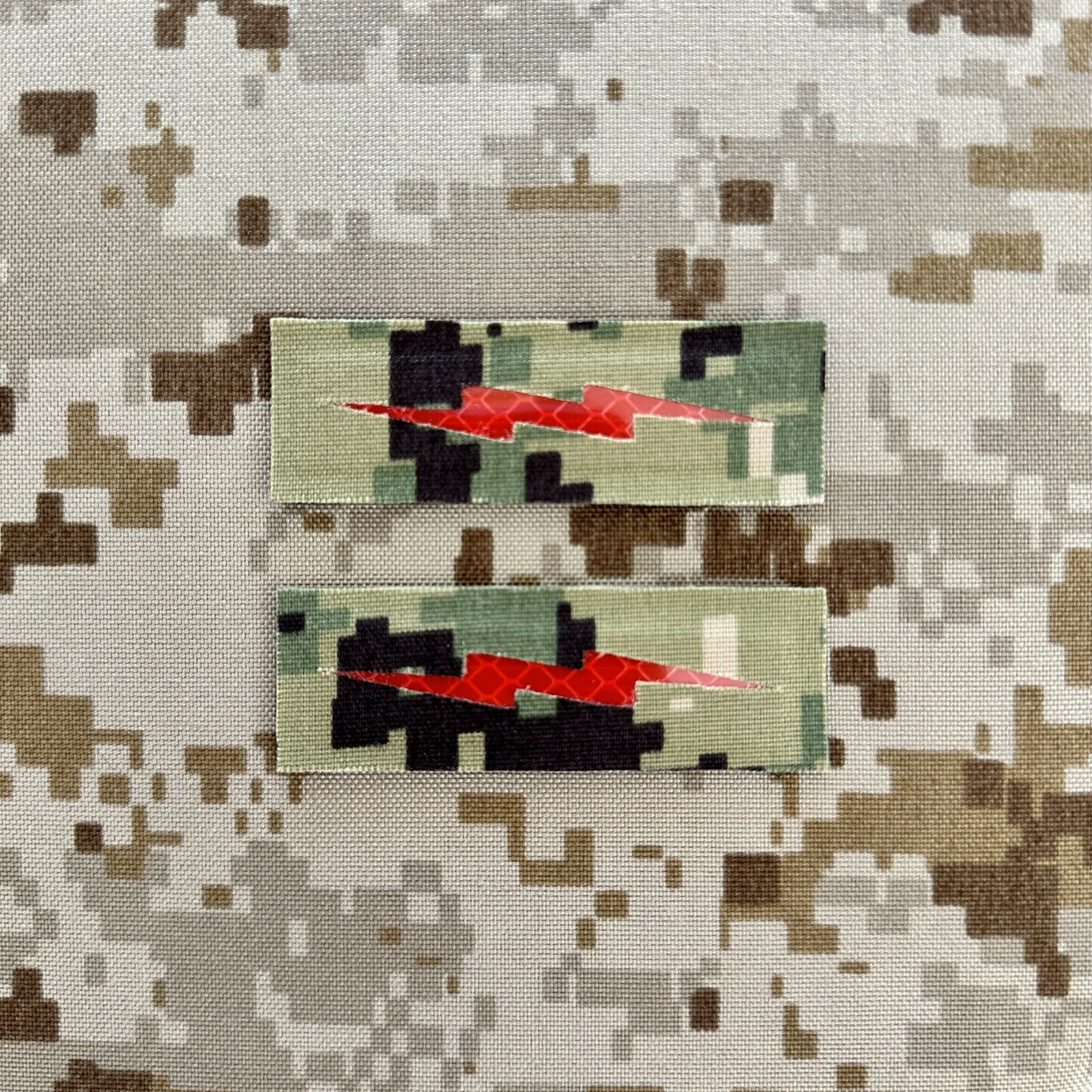 Infrared Group Bolt Pair Patch AOR2 Woodland Digital DEFCON
