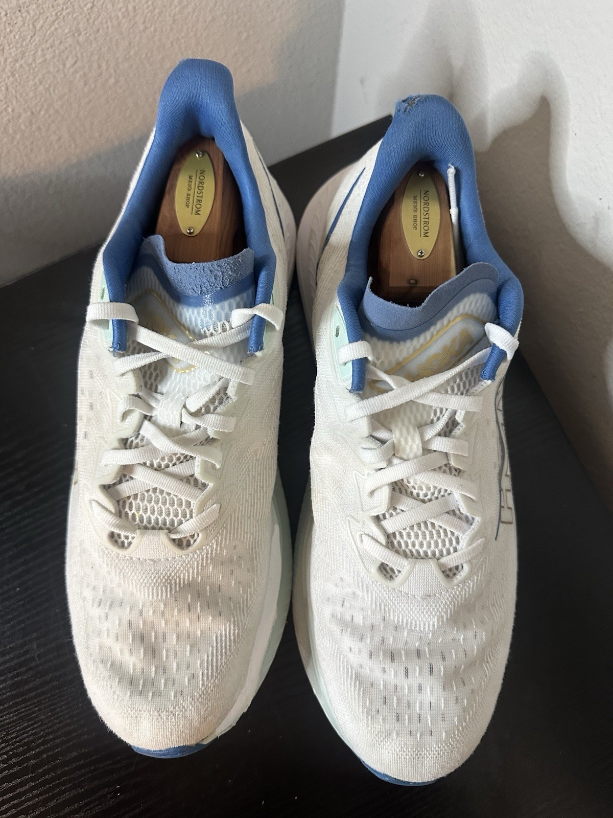 Hoka One Mach 6 Running Shoes Frost Gold 1147790-FTG Men Size 12 D