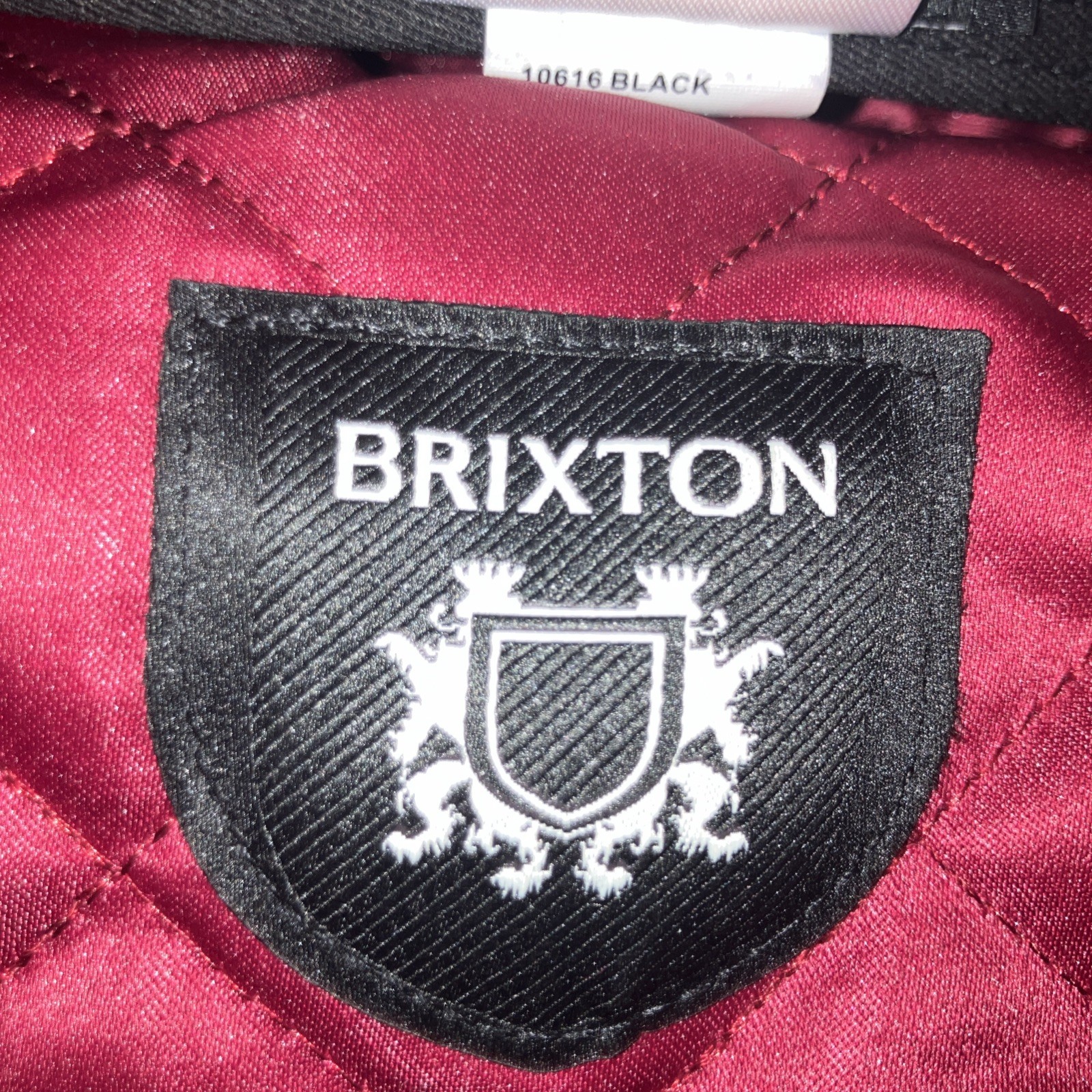 Brixton Brood Baggy Snap Cap Large Black NWT New