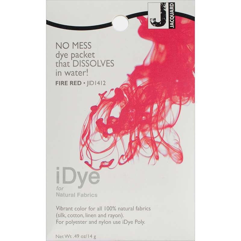 Jacquard iDye Fabric Dye 14g Fire Red