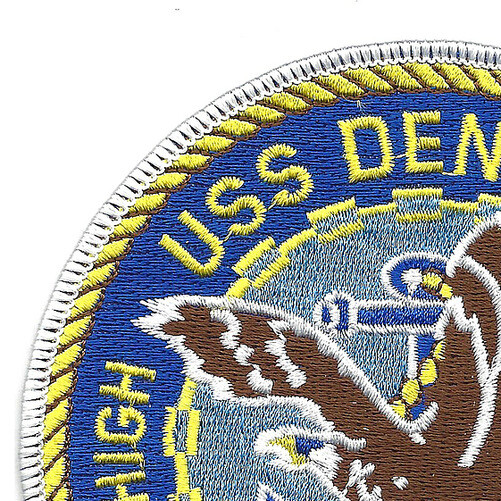 USS Denver LPD-9 Amphibious Transport Dock Ship Patch