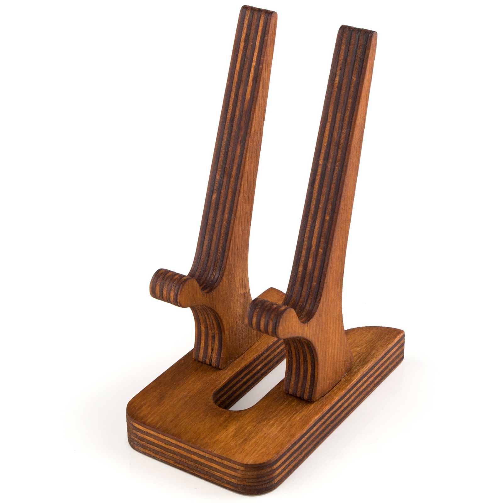 Rostmary Wooden Cell Phone Holder Tablet Stand for Desktop – Ideal Teak