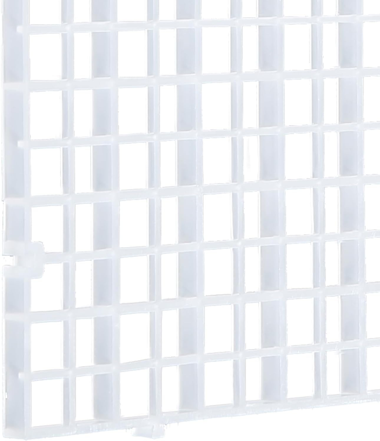 Aquarium Plastic Grid Divider Tray Egg Crate,Grid Isolate Board Divider Fish ...