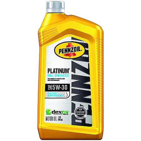 Pennzoil 550022689 Engine Oil, 5W-30, 1 Qt., Dexos1