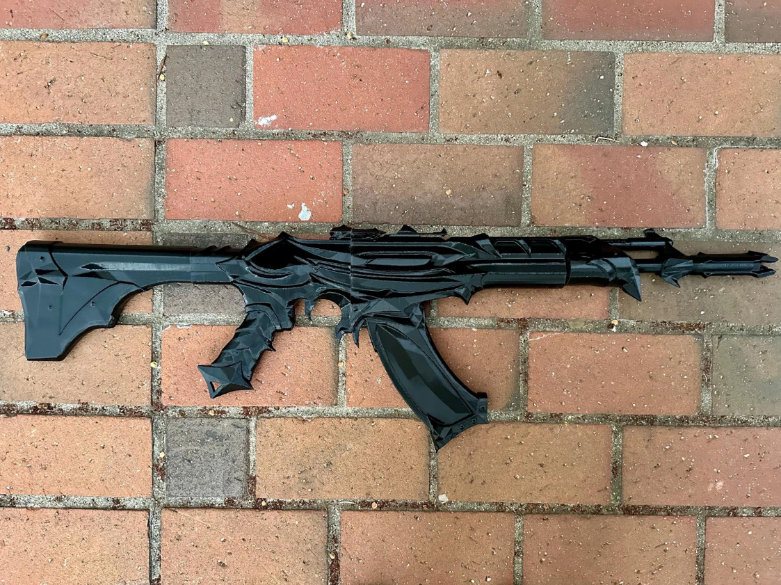 [TWO PACK] VALORANT Reaver Vandal 1:1 Life-Size Replica Prop Cosplay 3D Printed
