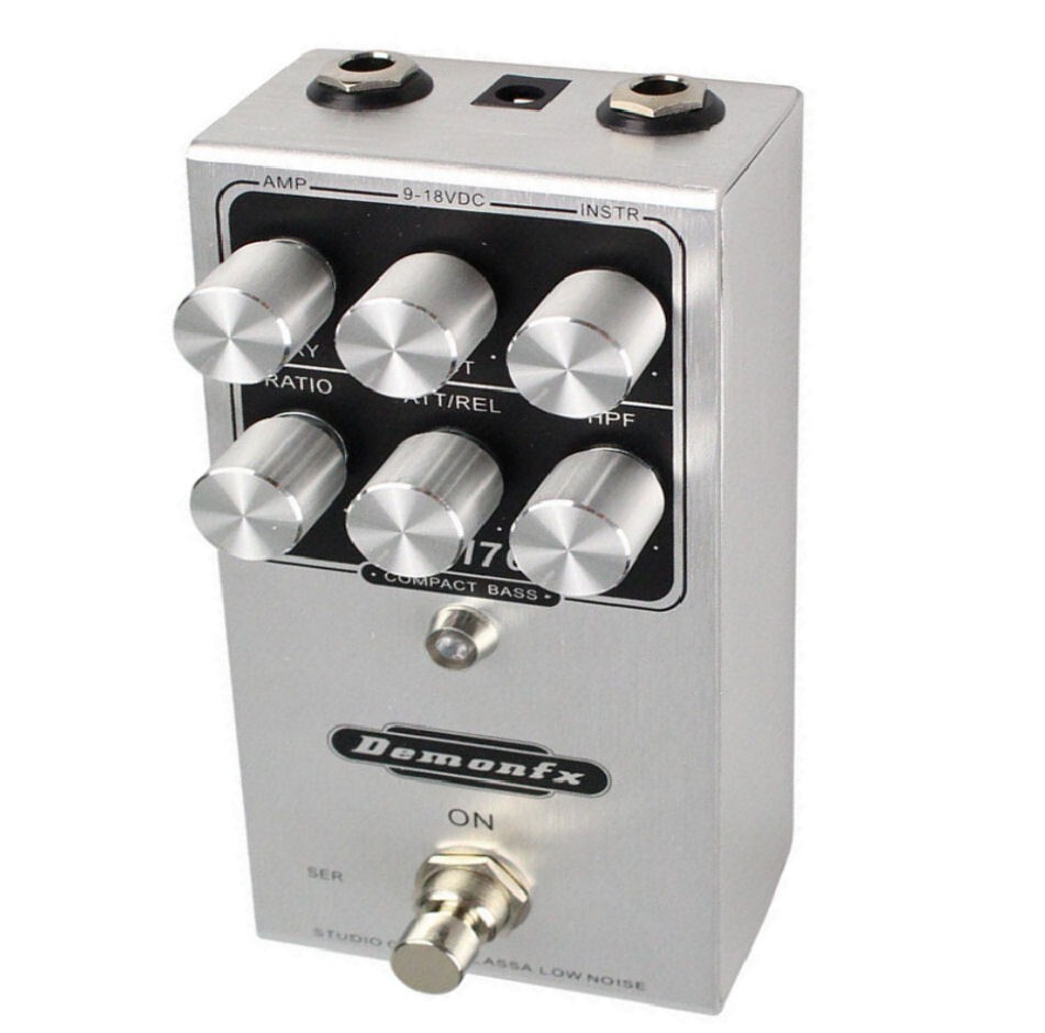 Demonfx CALL76 Compact Bass Guitar Compressor Effect Pedal .ca