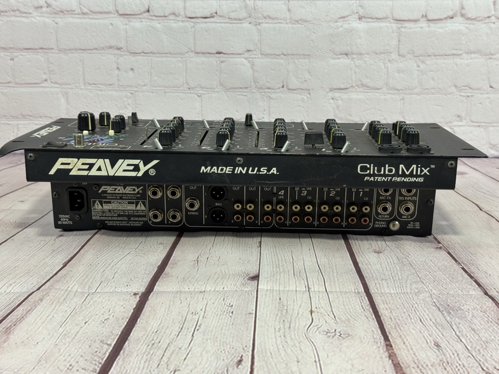 Peavey Club Mix DJ mixer
