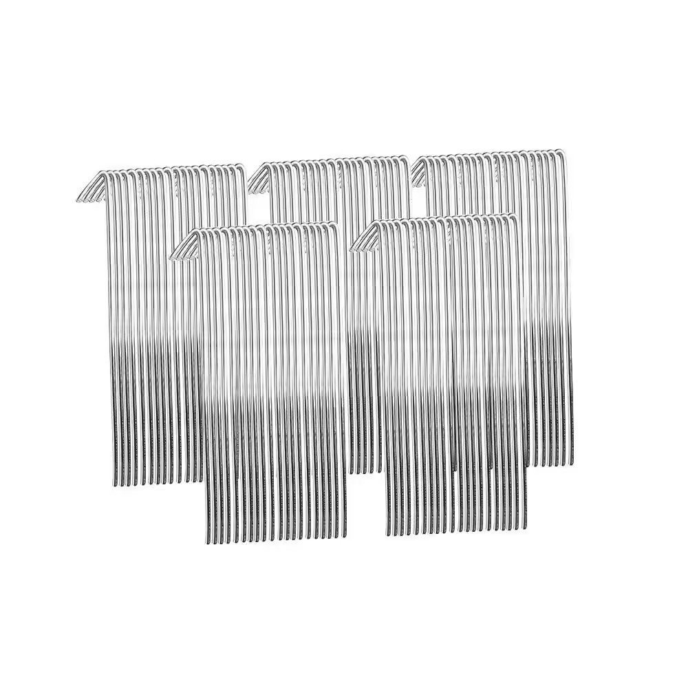Chain Link Fence Ties 8-1/4 in Aluminum 9 Gauge 100 Pack Galvanized Wire
