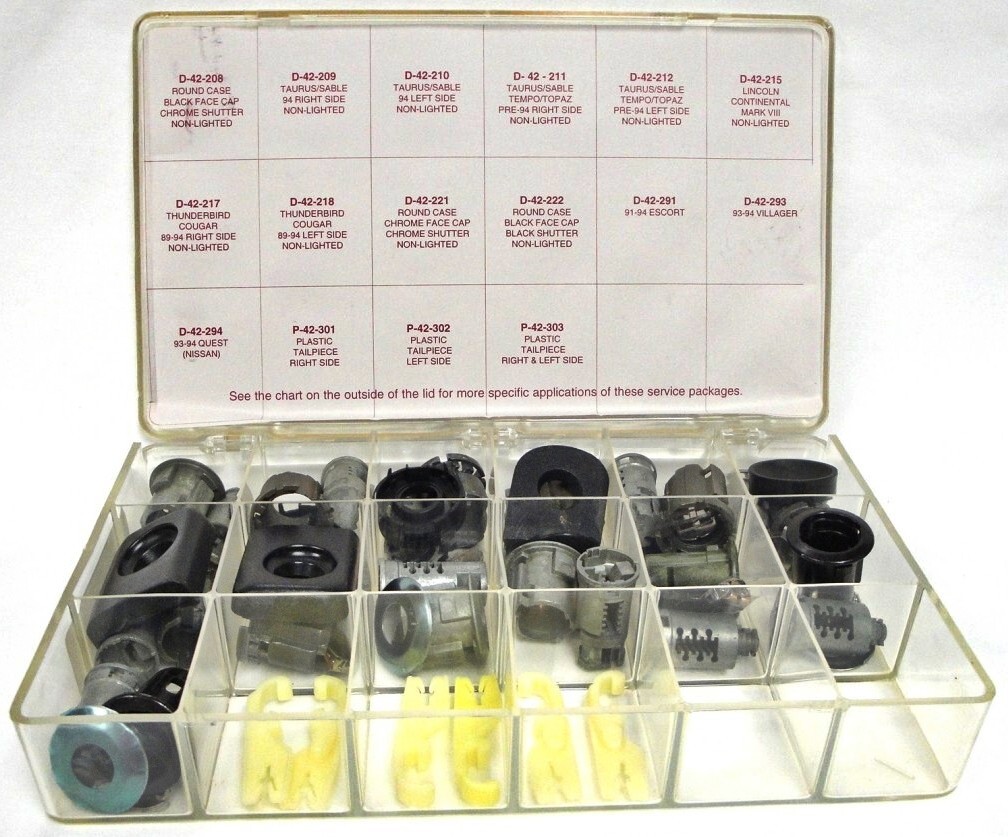 ASP Ford 10 Cut Door Lock Service Package Assortment A-42-221