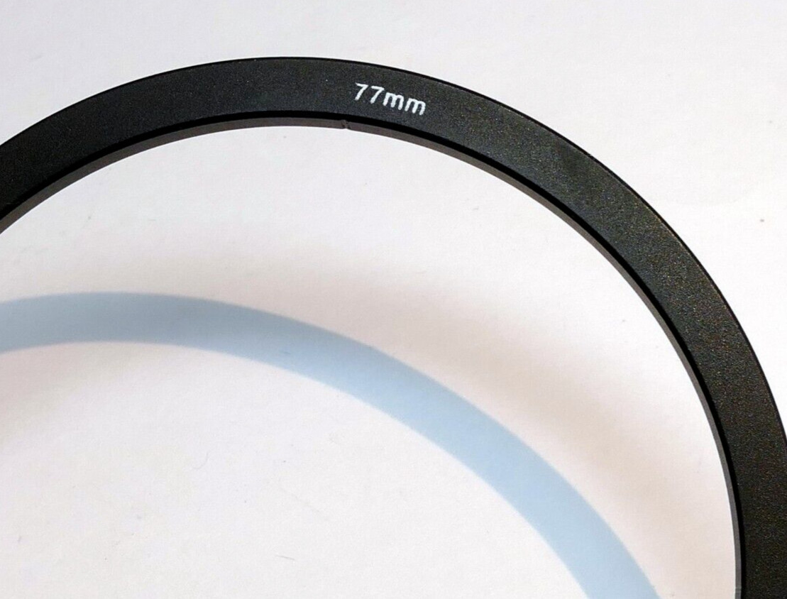 77mm Adapter Ring for Square Filter holder Cokin size Medium P  threaded