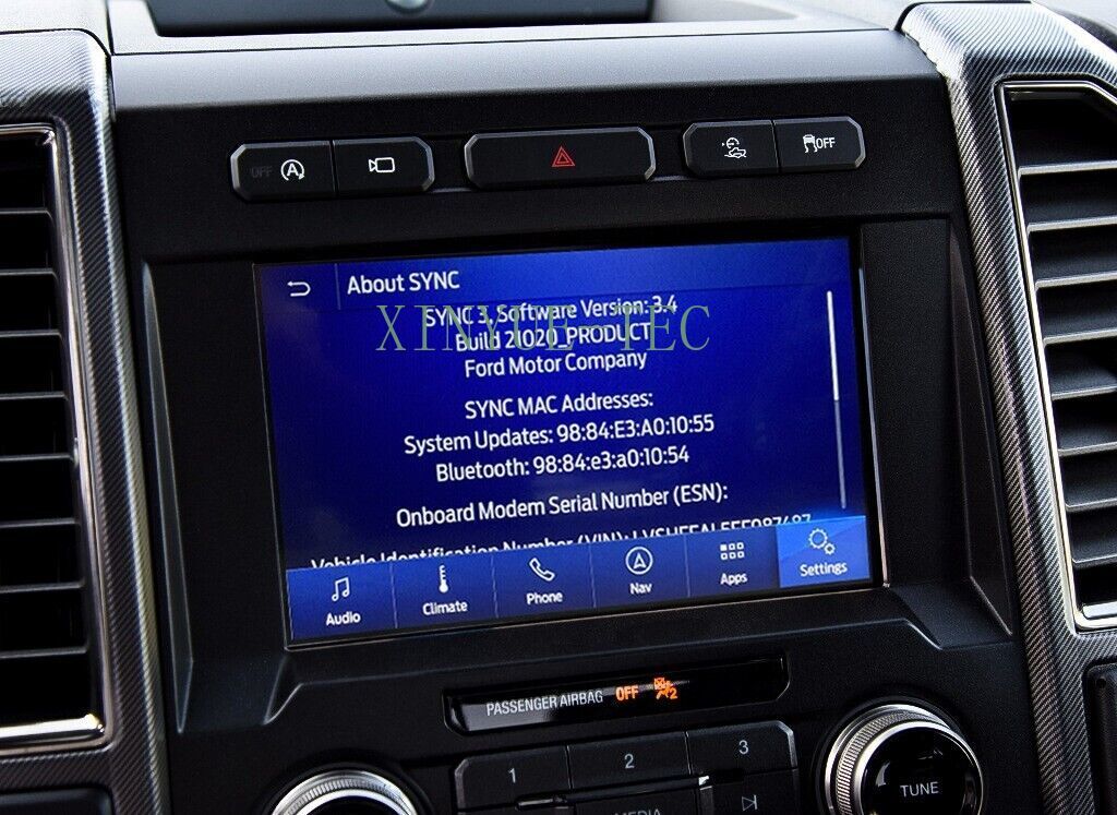 Factory SYNC 2 to SYNC 3 Upgrade Kit V3.4 Fit for Ford Sync3 Carplay APIM NA223