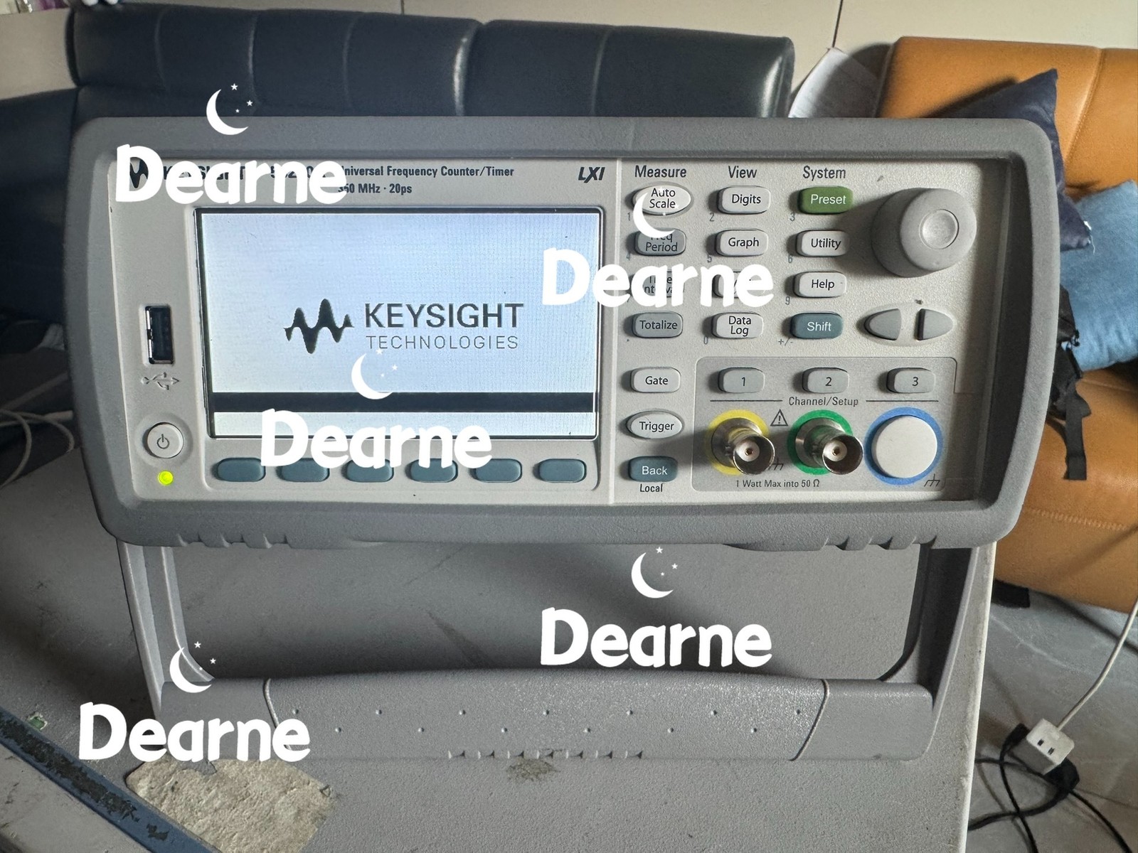 Agilent/Keysight 53230A 350MHZ Universal Frequency Counter