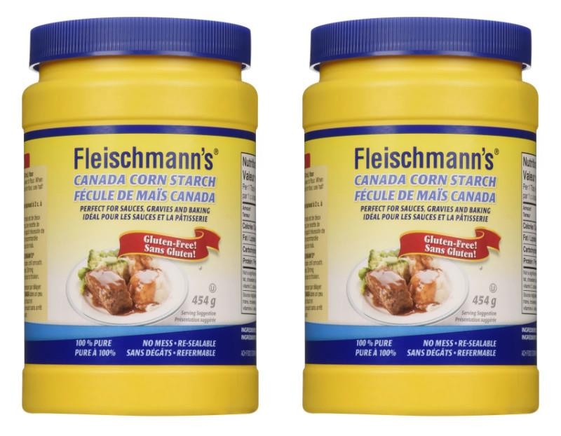 Fleischmann's Gluten-Free Canada Corn Starch 454g (2 Pack)