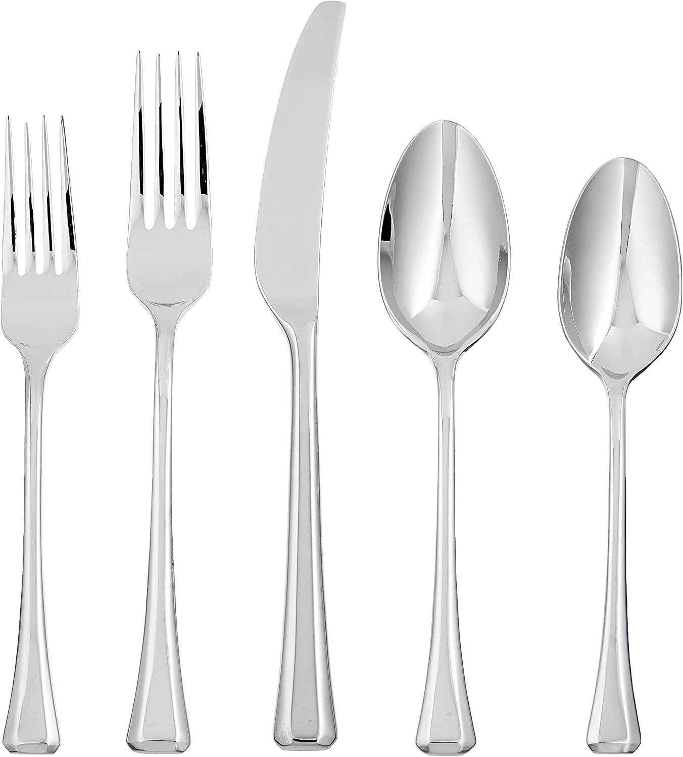 Oneida Faceta 5Pc Flatware Set,