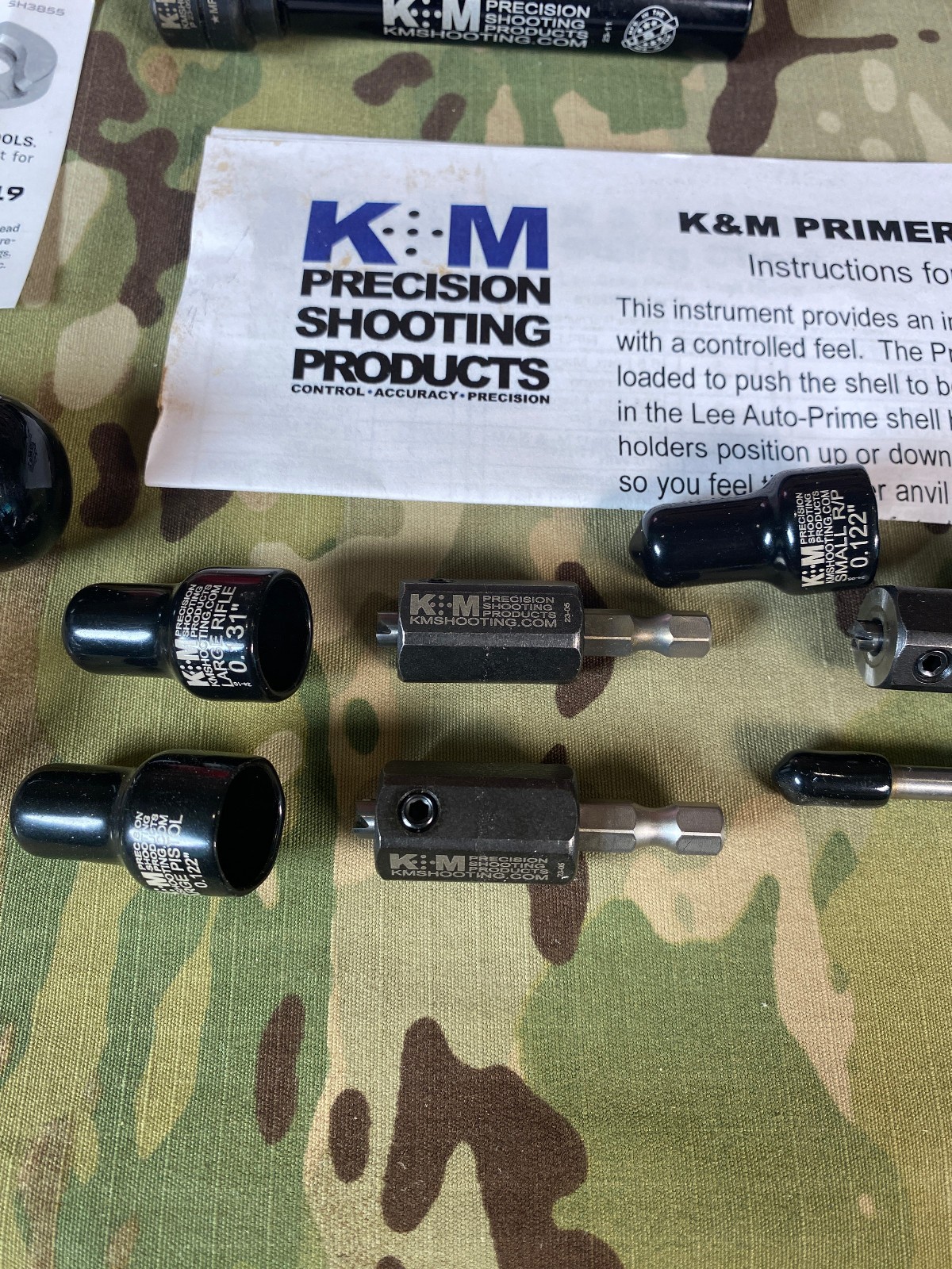 NEW Two K&M Primer Seaters with many accessories