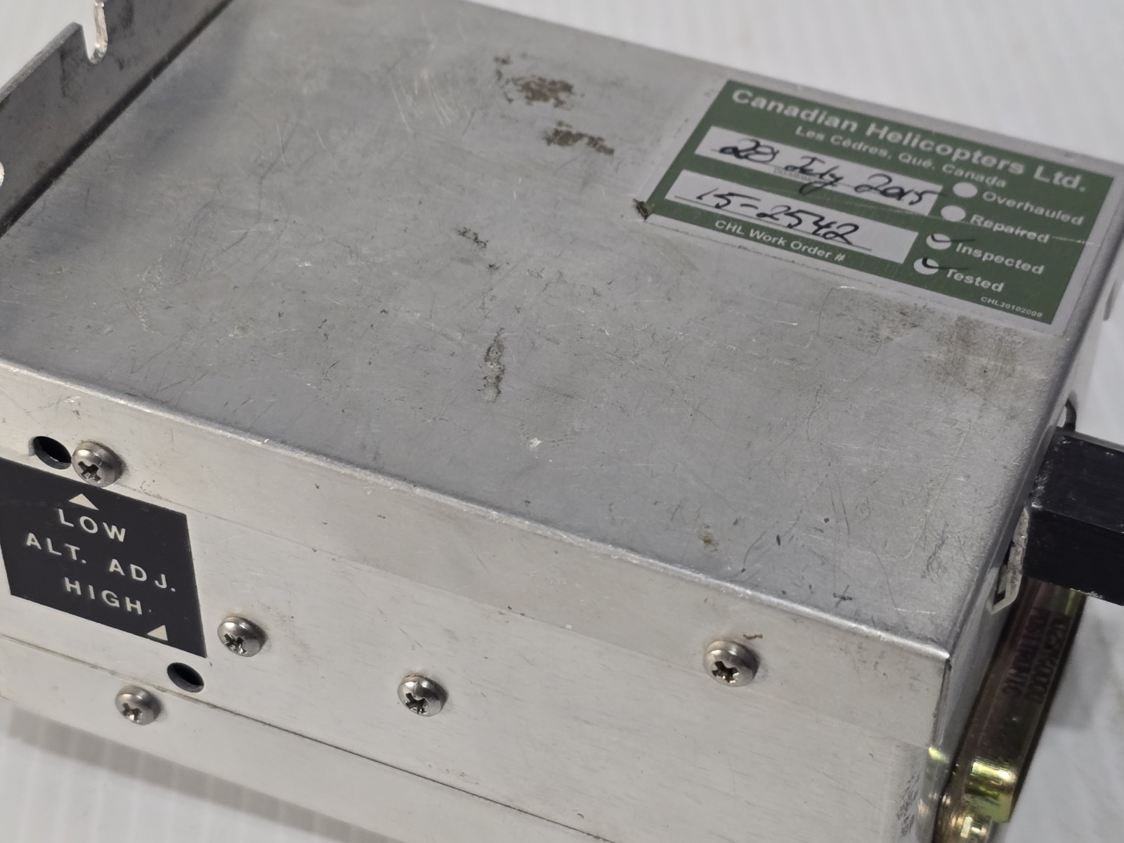 Narco Avionics AR-850 Altitude Reporter - As Removed, Untested