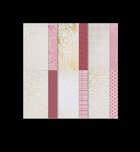 Stampin Up - Most Adored Specialty Designer Series Paper - Full package 12x12