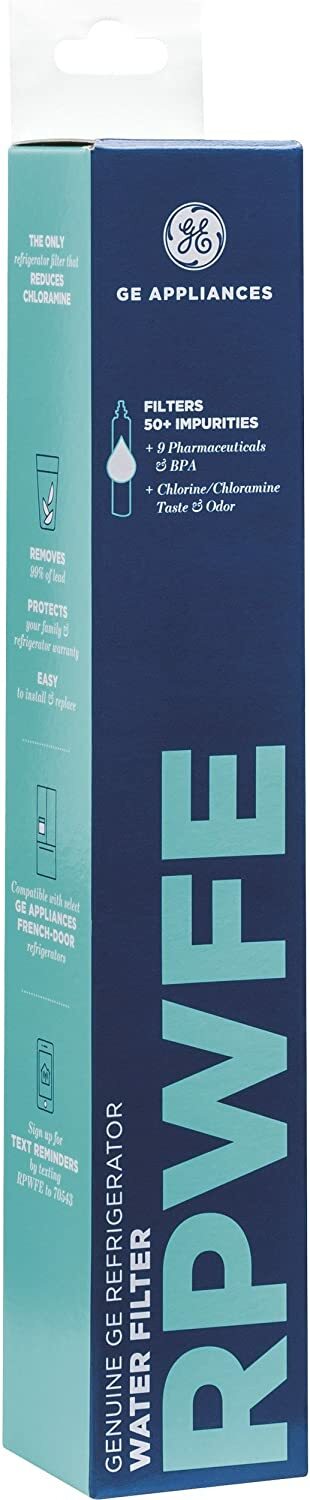 GE RPWFE Genuine Refrigerator Water Filter (WITH CHIP)