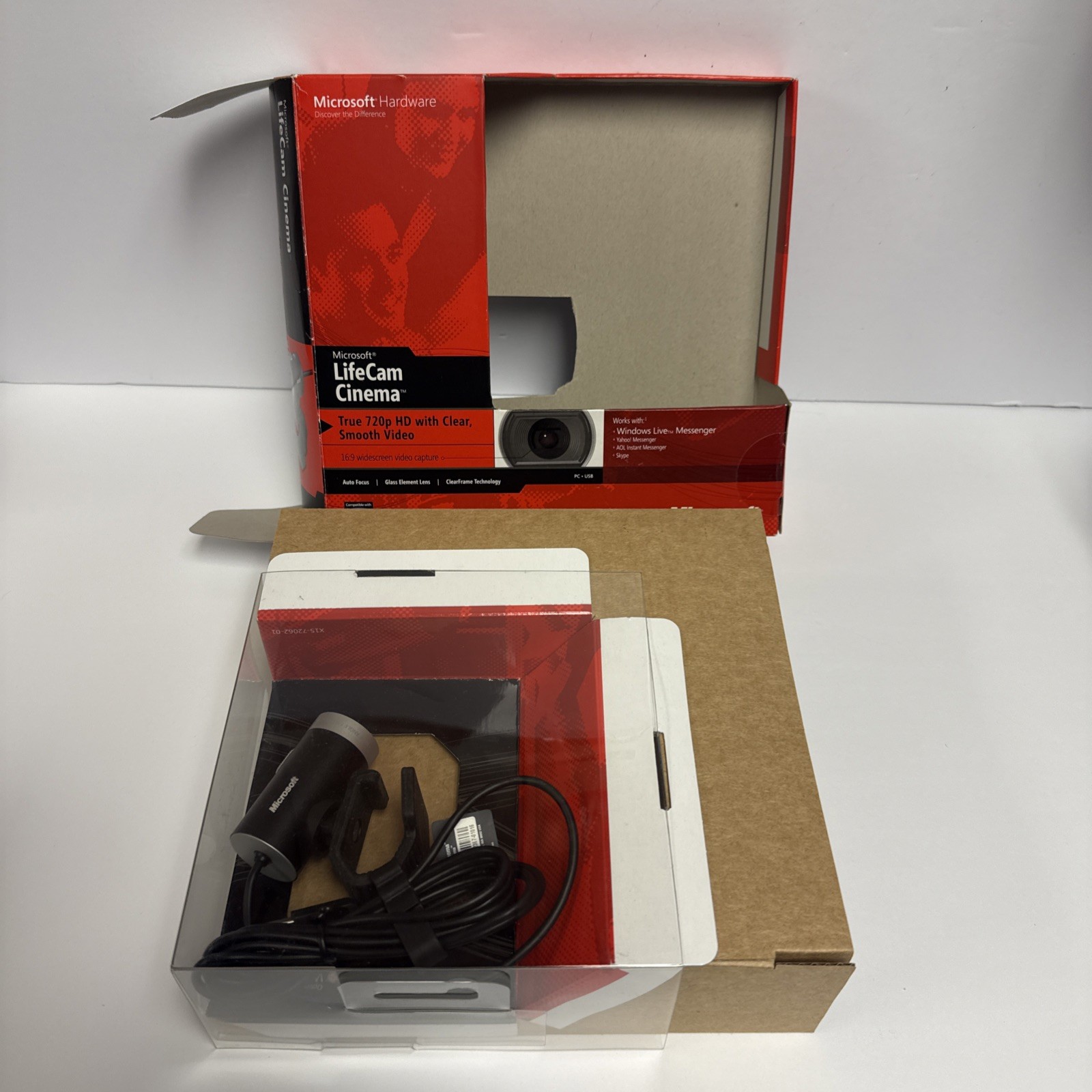 Web Cam Life Cam Cinema Microsoft H5D00001 Windows Live Web Camera USB