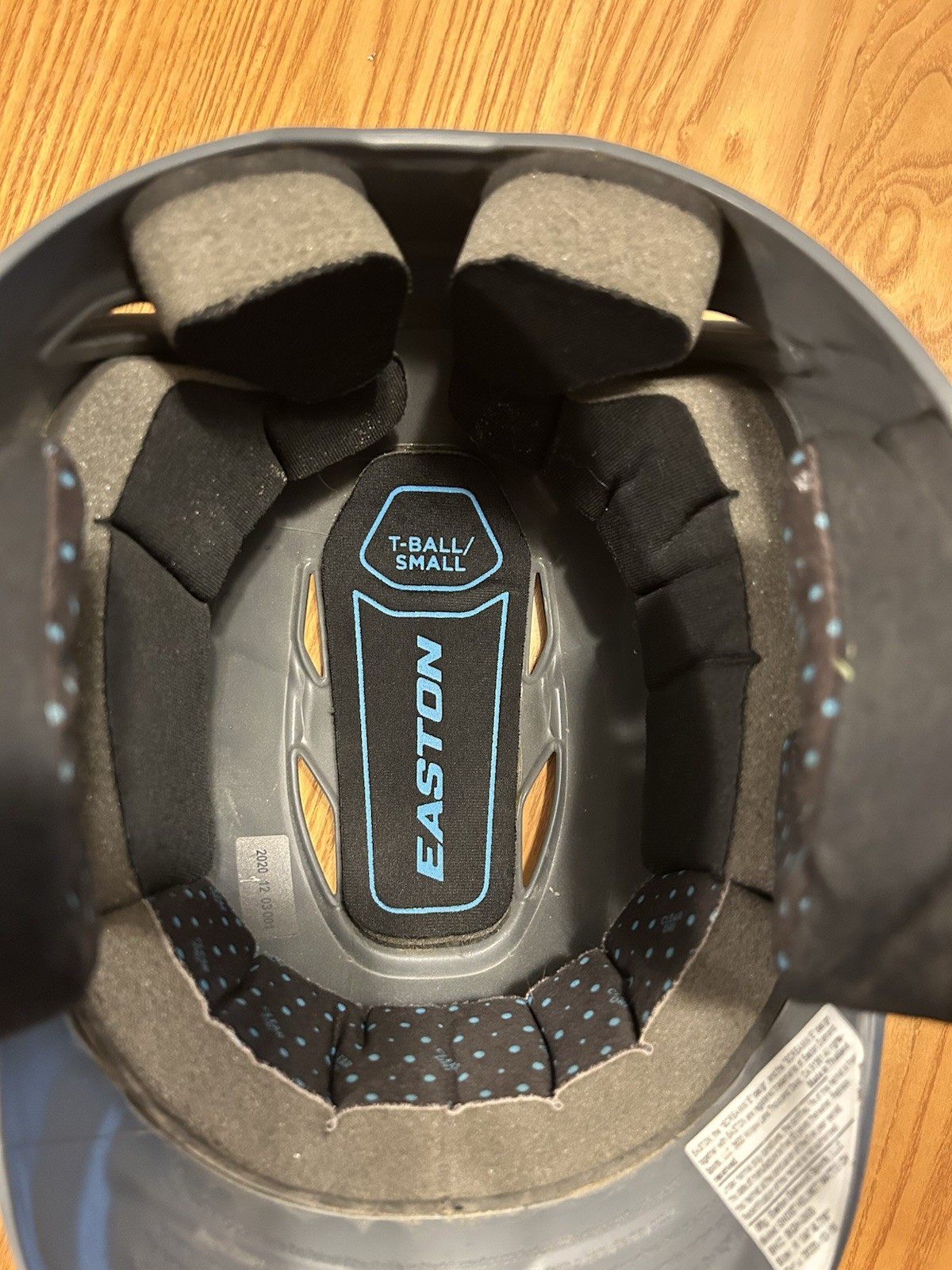 Easton Alpha Solid Batting Helmet Charcoal Small