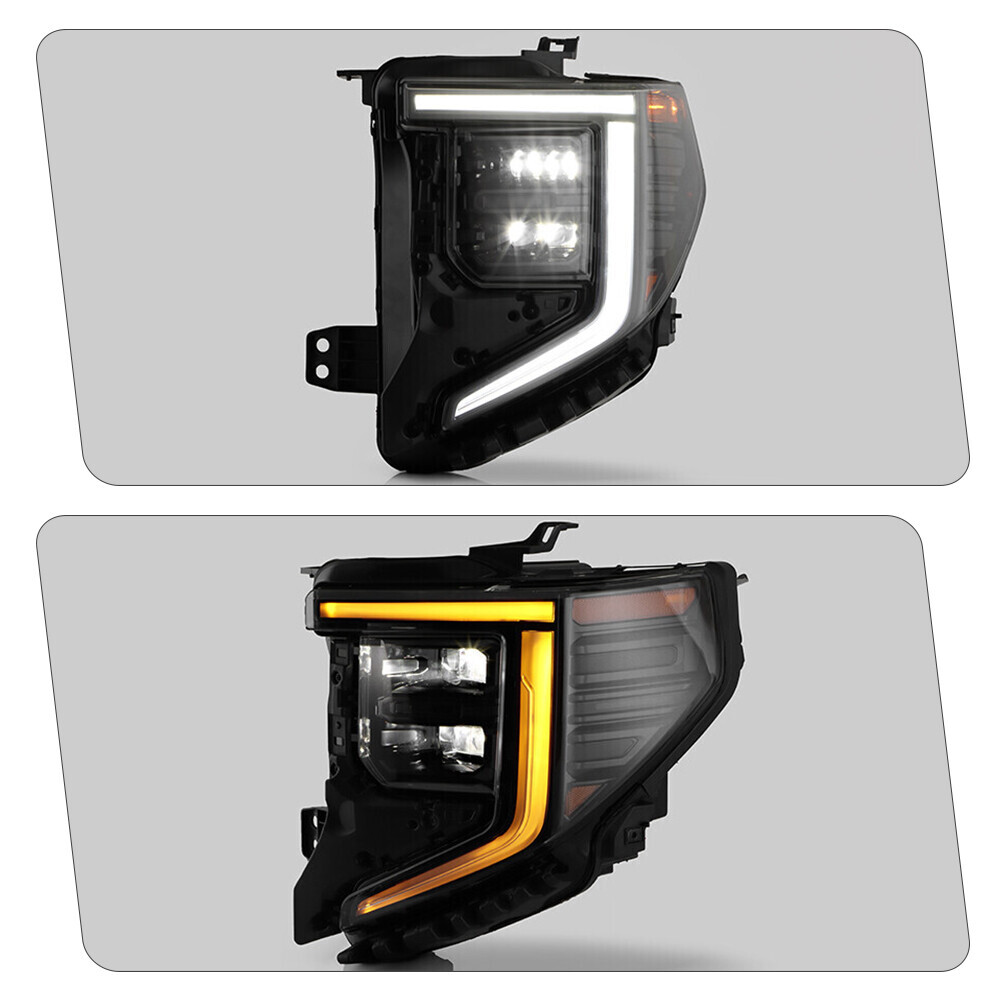 Fits For 2022-2024 GMC Sierra 1500 Elevation Pro SLE Full LED Headlight Driver