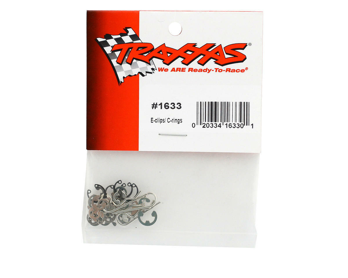 Traxxas E-clips/C-rings/Body Clips [TRA1633]