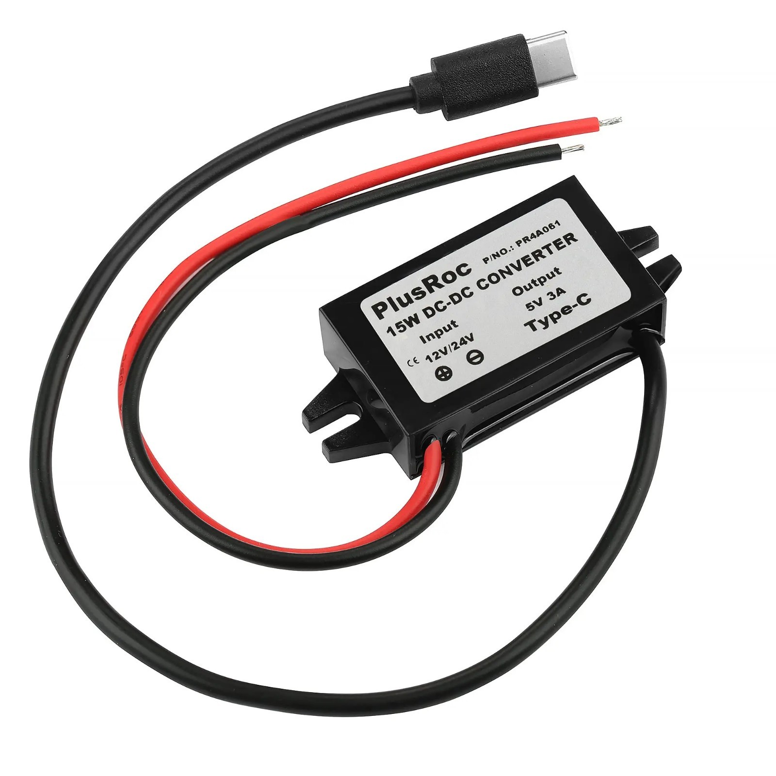 12V 24V to 5V DC Converter Waterproof USB-C USB-A Power Adapter Buck Module USA