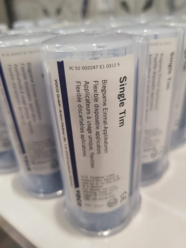 VOCO Single Tim Microapplicators. 18 total available