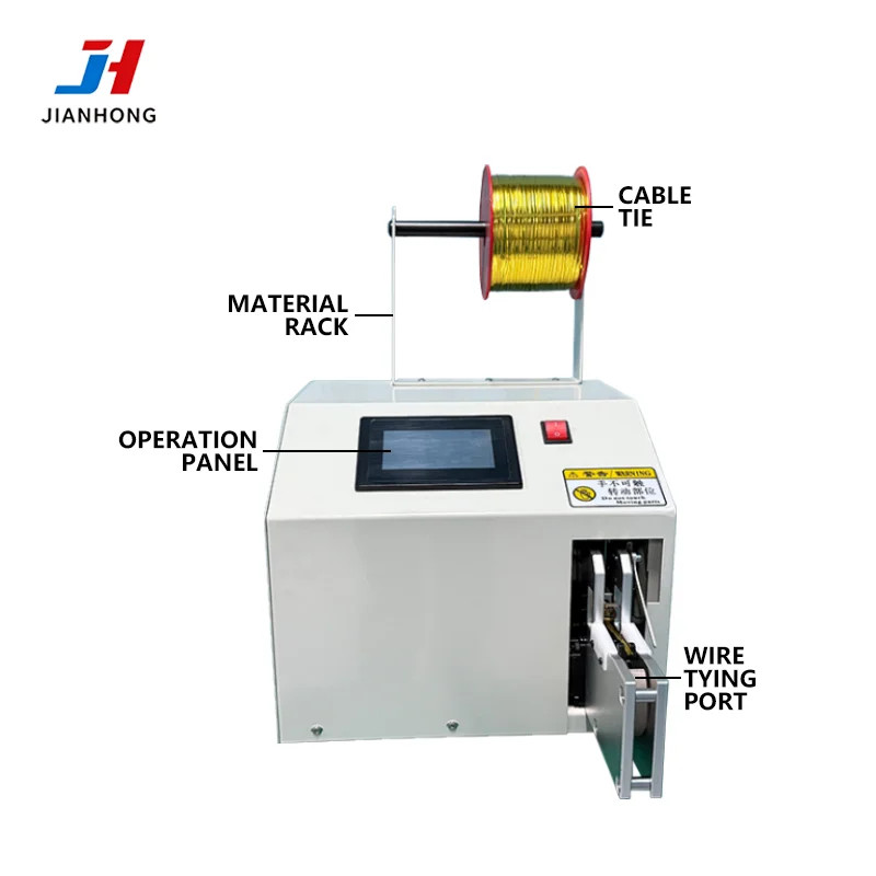 JH Cable Tying Wire Twisting Machine Cable Binding Tool for Wire Harness and Ele