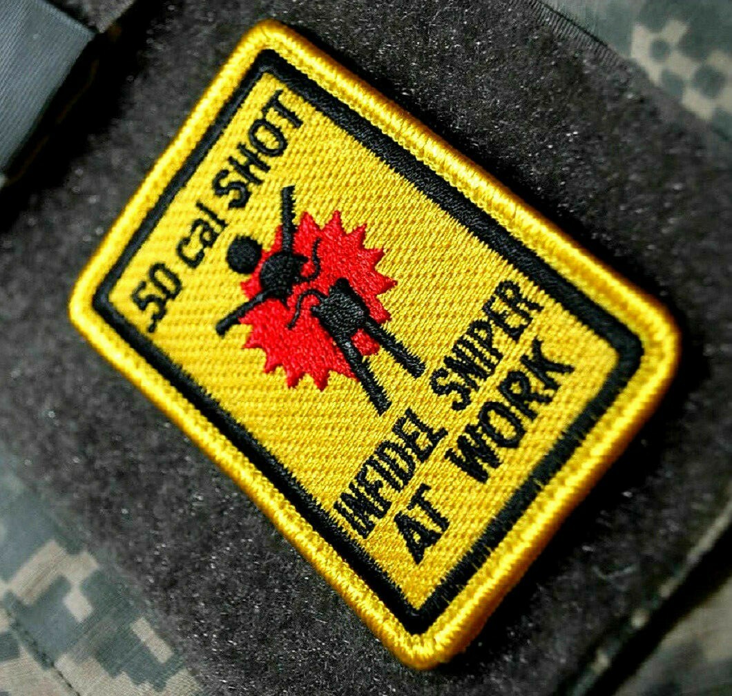 WAR ON TERROR ARMED FORCES SANDBOX DEPLOYMENT vêlkrö PATCH: 50-CAL SNIPER @ WORK