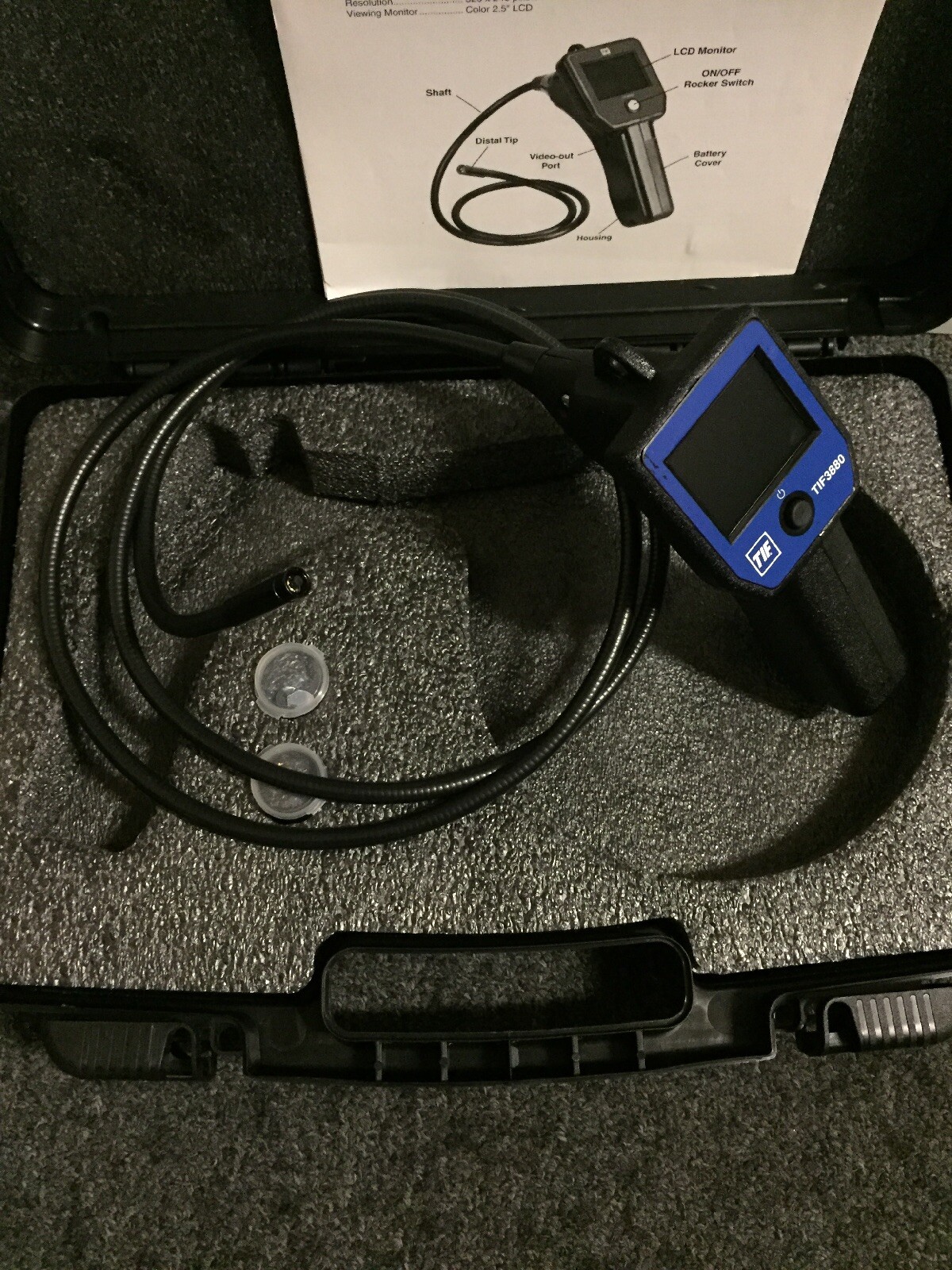TIF VIDEO INSPECTION SCOPE TIF3880