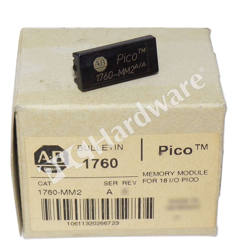 Open Pre-owned Allen Bradley 1760-MM2 /A Pico Controllers 16K Memory Module