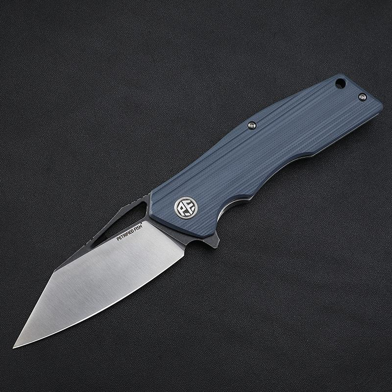 PETRIFIED FISH KNIFE | PF929 | D2 | CERAMIC BALL BEARINGS | G10 | USA SHIPPER
