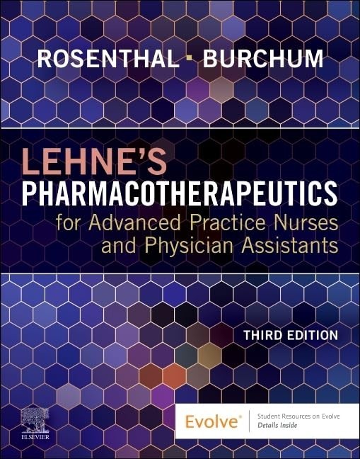 Lehne's Pharmacotherapeutics for Advanced Practice Nurses and Physician PB
