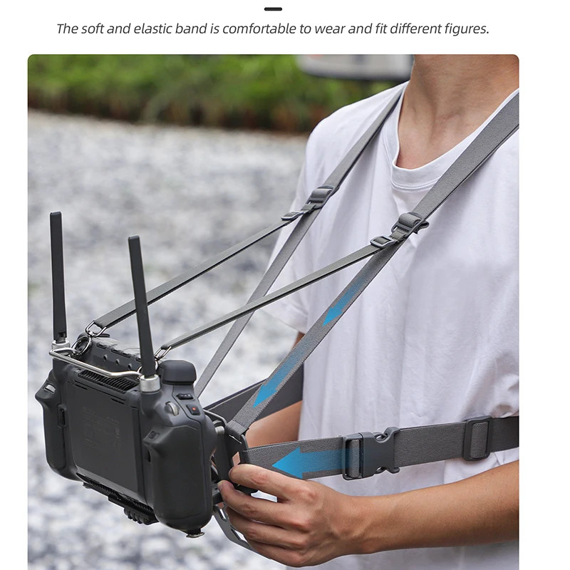 Chest Strap Remote Control Lanyard Abdomen Support Bracket for For DJI RC Plus2