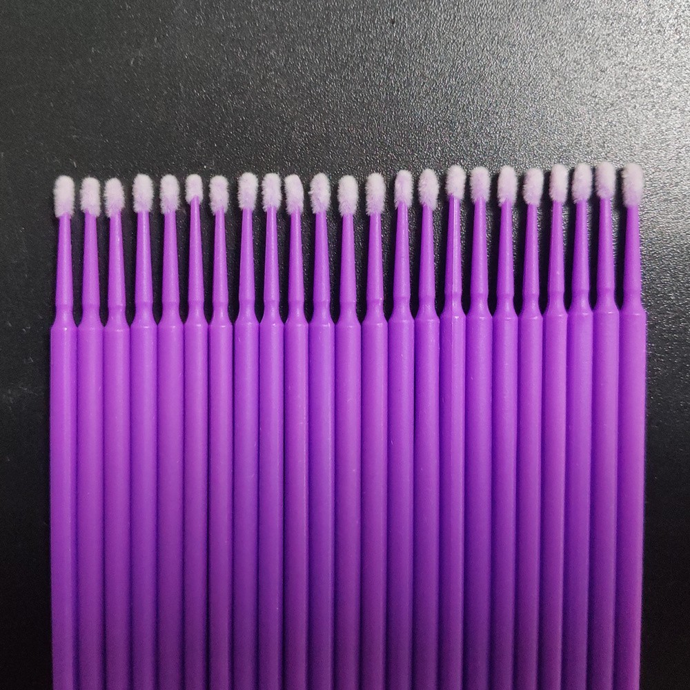 100Pcs Dental Microbrush Disposable Applicators Tips Micro Brush Cleaning