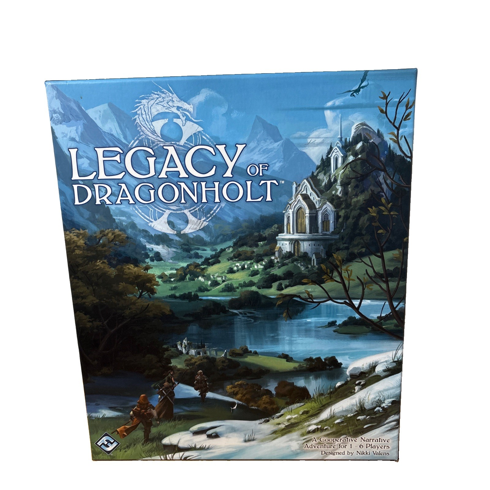 Legacy of Dragonholt Board Game Fantasy Flight Games FFG Oracle System RPG 2017