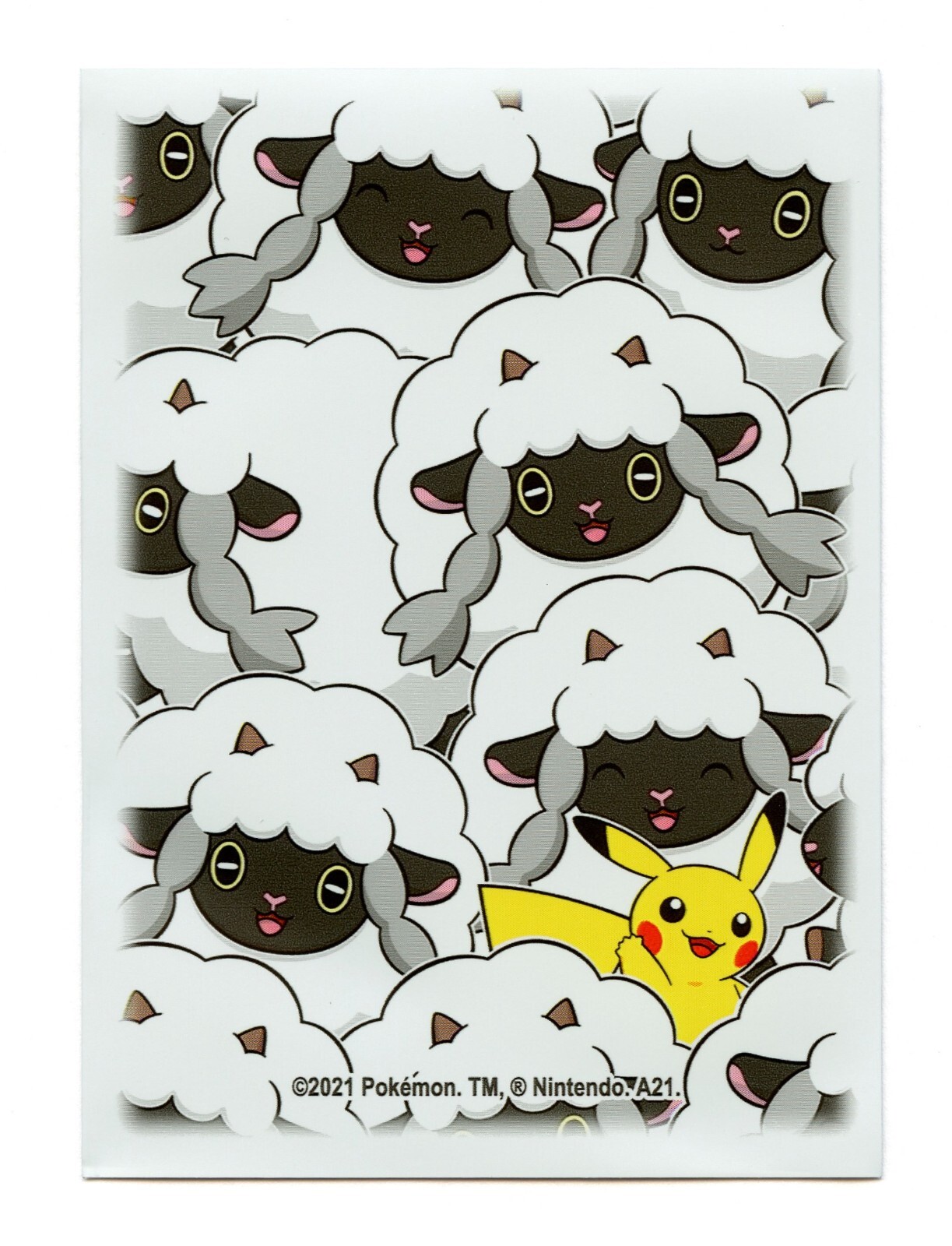 Pikachu & Wooloo (White) Individual Card Sleeve Pokemon Center Original