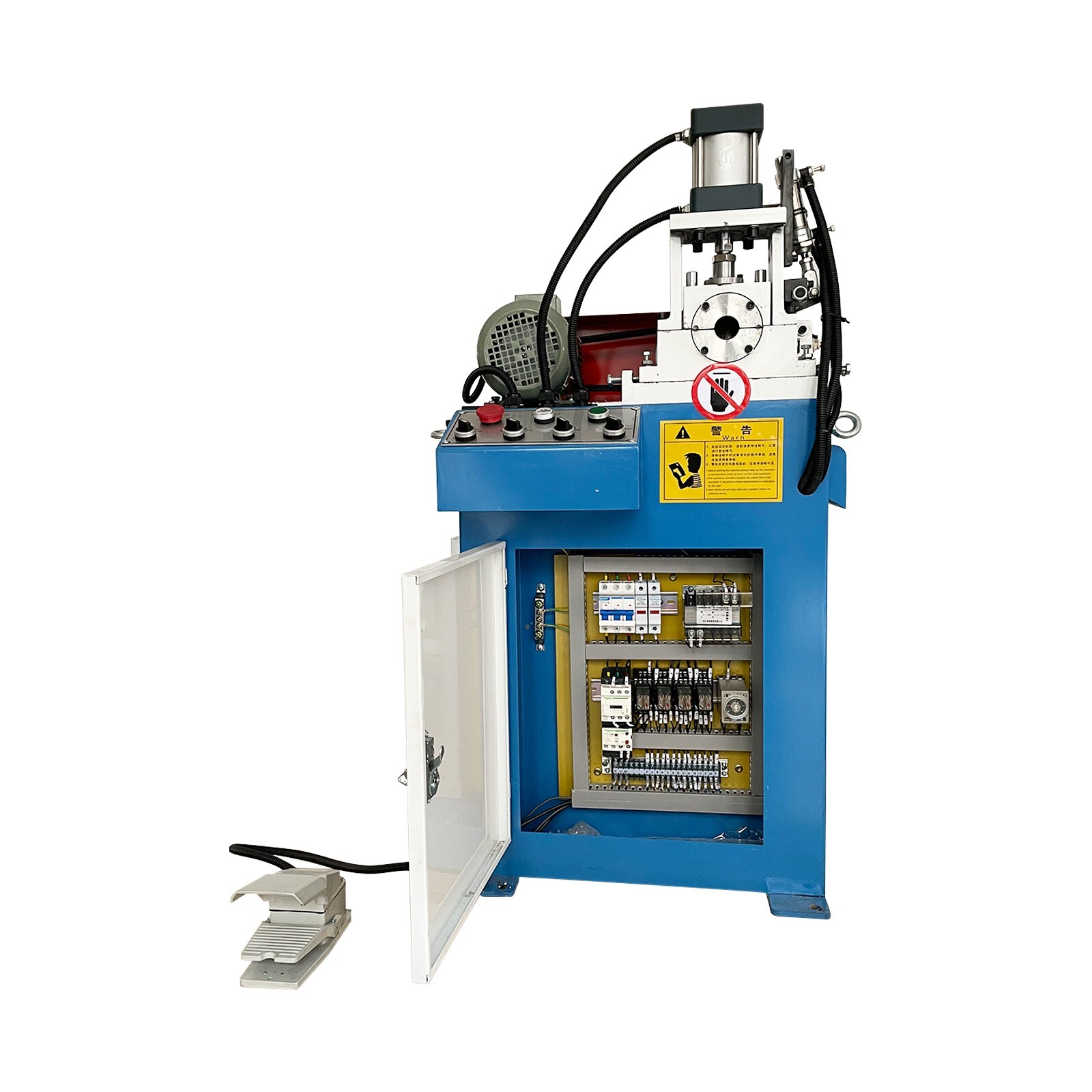 LDJ-60 Single End Air-operated Chamfering Bevelling Deburring Machine 220V