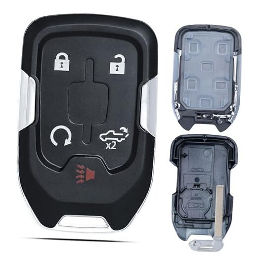 Key Fob Shell Case Replacement Fits for 2019 2020 2021 2022 Chevy Silverado