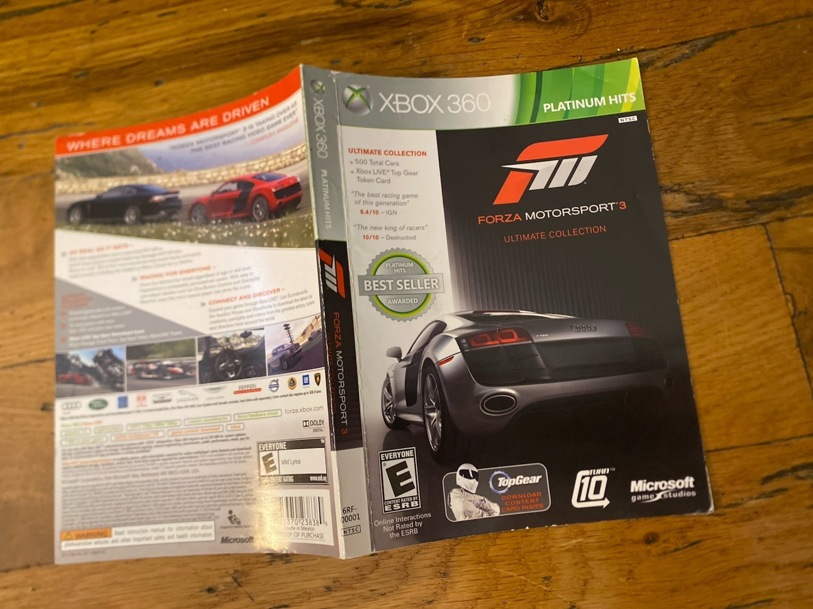 Forza Motorsport 3 [Ultimate Collection] (Microsoft Xbox 360, 2010) Cover Art