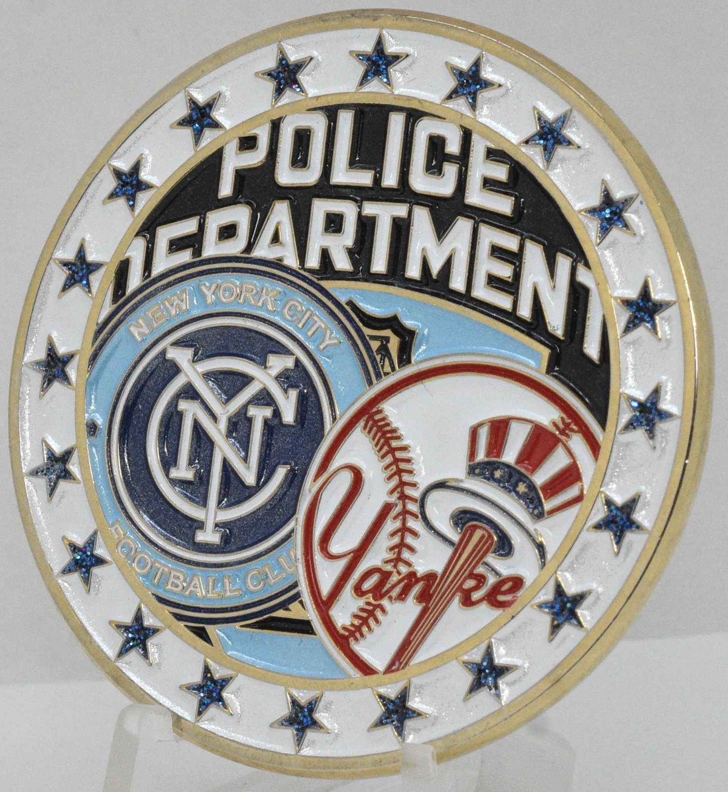 NYPD Yankee Stadium Detail Patrol Borough Bronx Police Challenge Coin