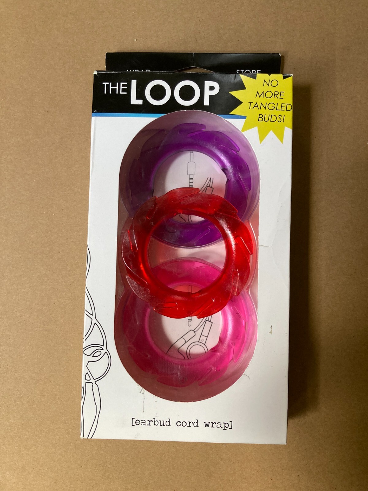 The Loop 3 pack of Earbud Cord Wraps 508821-J