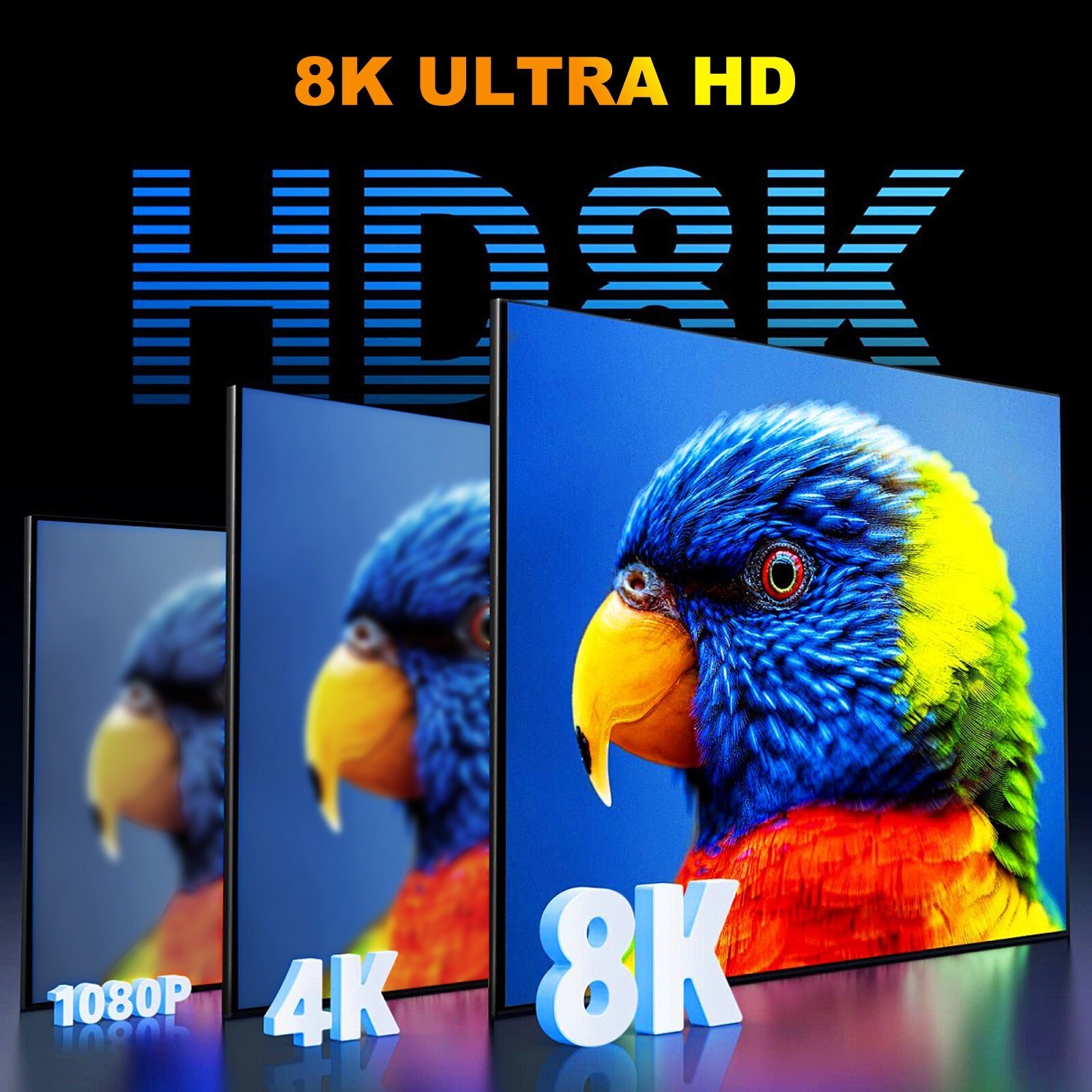 H96 Max with Android 14, 8GB RAM, 128 GB ROM Android Box