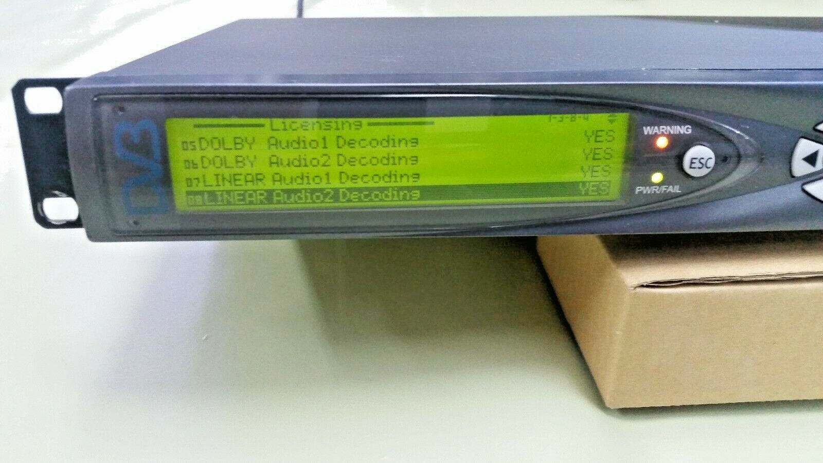 harmonic ird-2900 scopus professional receiver decoder dvb ird-2961 DVB-IP