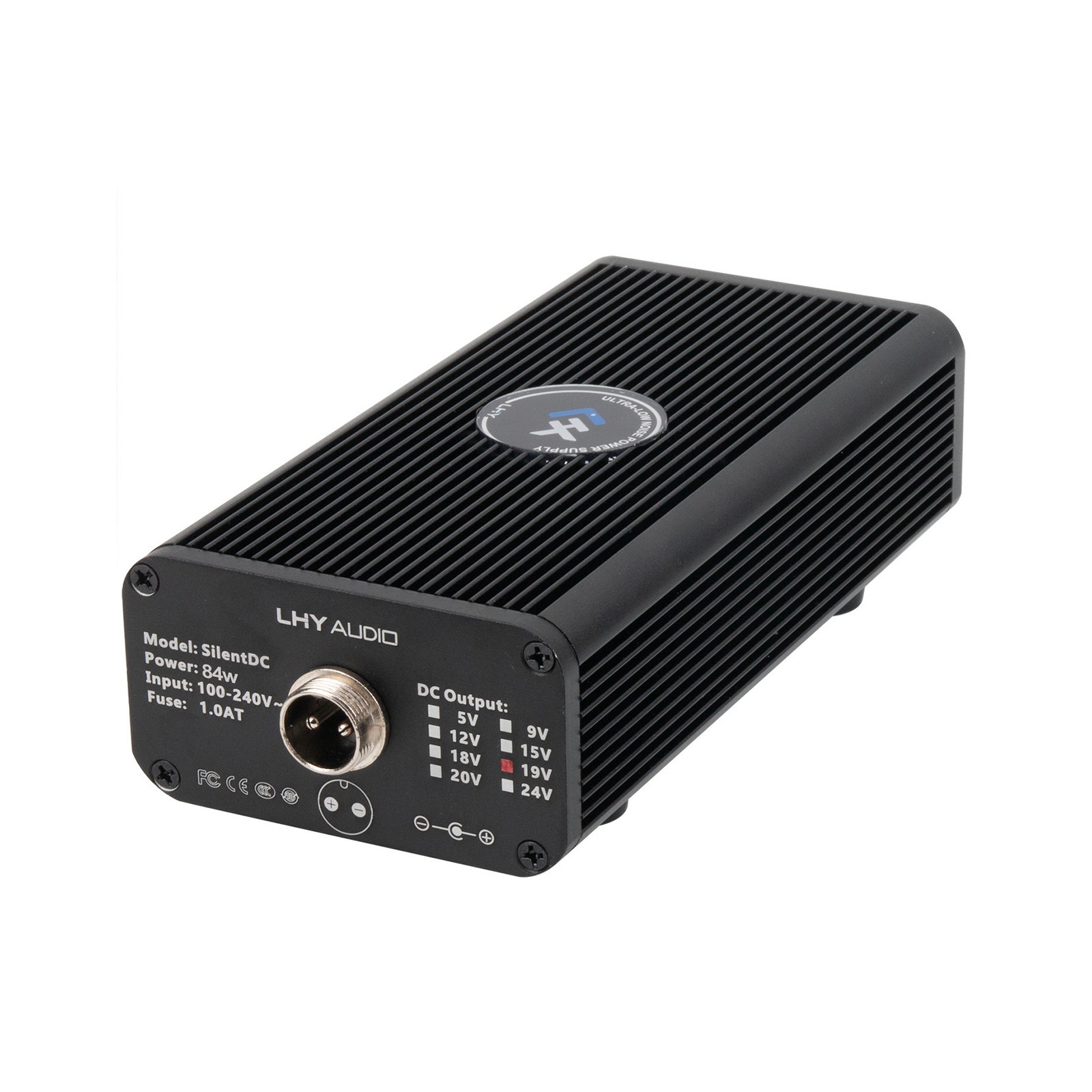 LHY Audio Regulated Power Supply Low Noise DC 12V/20V/24V Adapter for DAC/Preamp